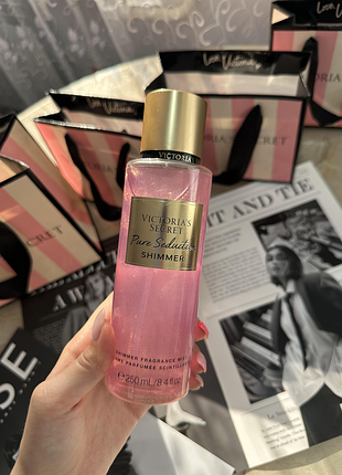 Парфумований спрей з шимером body fragrance pure seduction shimmer fragrance mist оригінал