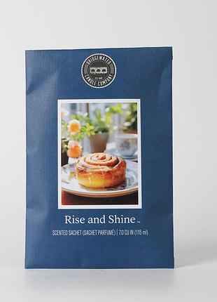 Саше rise & shine bw106195 bridgewater candle company nai