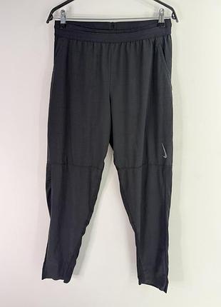 Nike dri-fit training pants yoga running black jogger lightweight s size