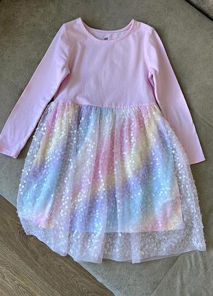 Сукня з паєтками h&m