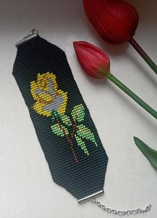 🌹браслет троянда 🌹