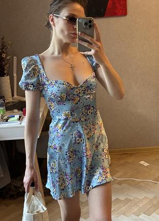 Сукня zara, квітковий принт