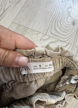 Джинсові шорти zara 4