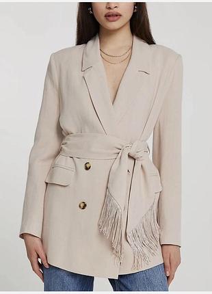 Льняний жакет river island