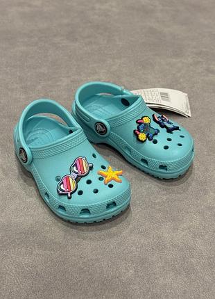 Crocs clog бірюзові 2