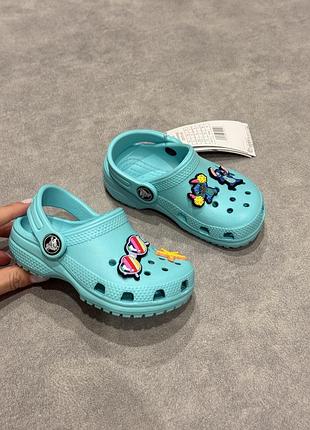 Crocs clog бірюзові 9