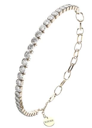Браслет burker jade gold white