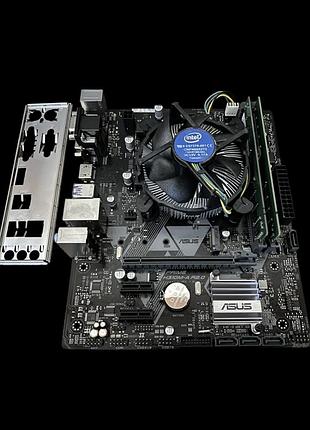 Ігровий комплект материнська плата h310m + intel core i5 9600k + 16 gb ddr4