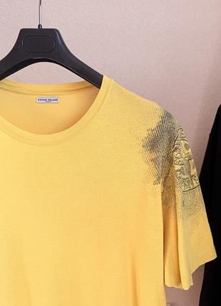 Футболка stone island rare vintage ultras big logo casual tee