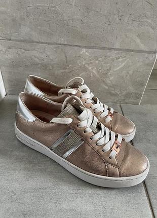 Кроссовки michael kors keaton stripe