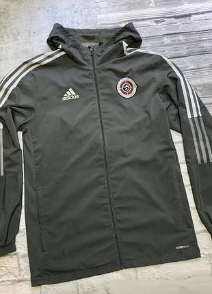 Мастерка мужская серая  adidas , размер s