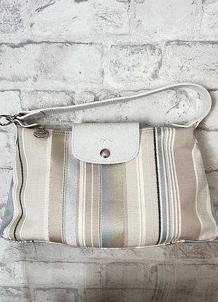 Оригінальна жіноча сумка longchamp з лімітованої  лінійки "lumière tropicale".