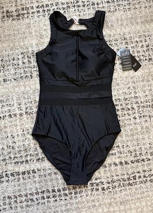 Суцільний купальник f&f h&m
