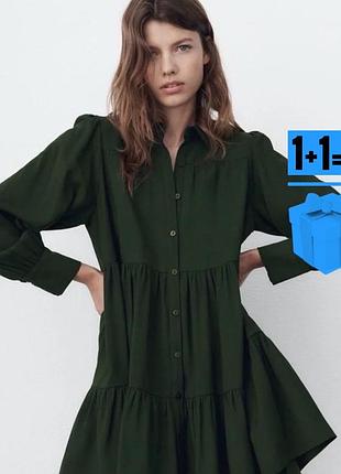 🥰сукня сорочка вільного фасону zara s