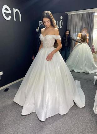 Весільна сукня ✨купляла в турції  розмір s параметри в особисті.