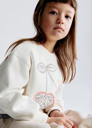 Світшот h&m для дівчинки 4