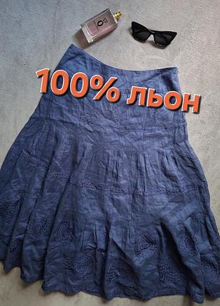 Юбка из льна l.k.bennett