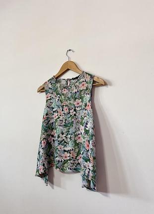 Блуза з натуральної тканини zara🌿
