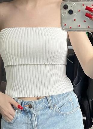 Топ бандо zara