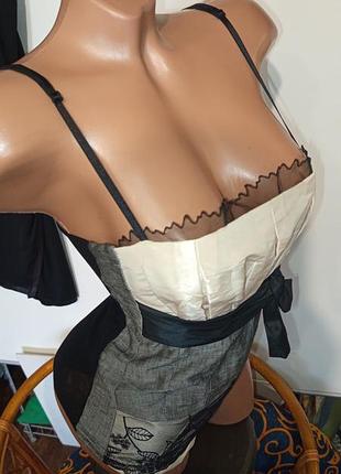 Топ майка bardot italy
