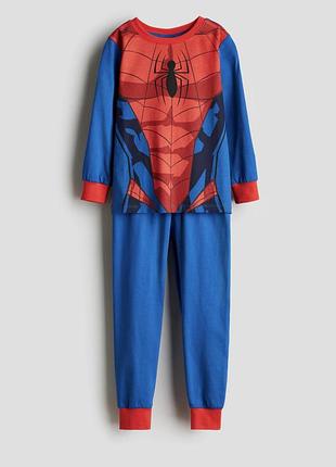 Пижама spiderman h&amp;m 2-4 р