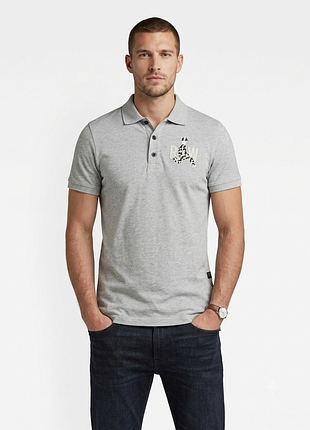 Мужское поло g-star raw, размер m