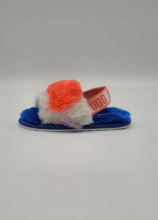 Детские тапочки-босоножки ugg fluff яркие - оригинал