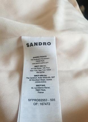 Платье sandro 8