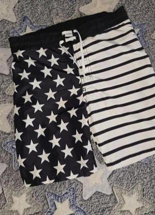 H&amp;m пляжные шорты 146-152 р