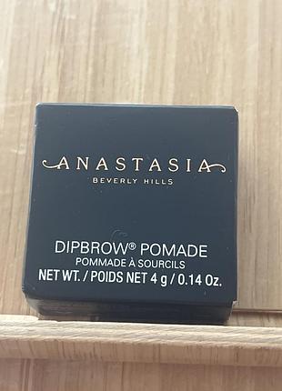 Anastasia beverly hills dipbrow pomade, водостійка крем-помада для брів вагою 4 г