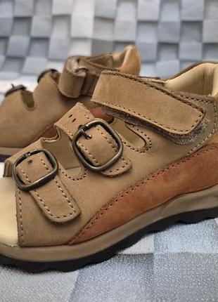 Ортопедические сандалии детские на пряжках ochsner shoes.размер 21.