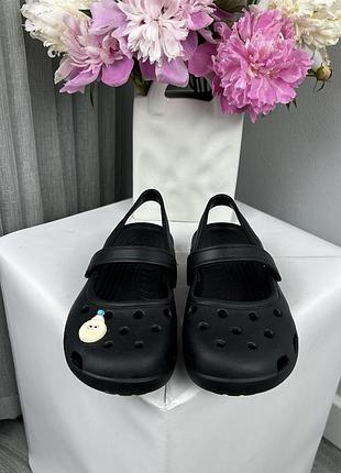 Дитячі оригінальні балетки crocs 5