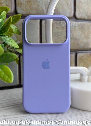 Чехол silicone case iphone 17 pro лавандовый силиконовый чехол iphone 17 про с микрофиброй закрытый низ