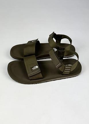 Трекінгові босоніжки сандалії the north face skeena sandal оригінал чоловічі хакі кольору зелені розмір 45.5 46 / 30 см