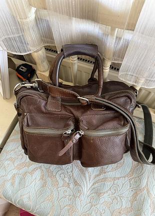 Шкіряна сумка унісекс cowboysbag