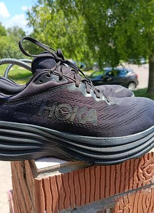 Мужские беговые кроссовки hoka one bondi 8 wide (оригинал)