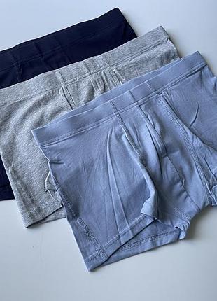3 шт набір чоловічих боксерів труси h&m