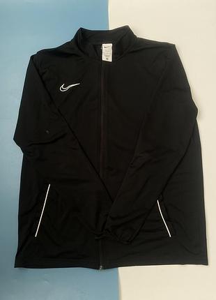 Чоловіча кофта nike розмір 2xl чорного кольору на блискавці без капюшона 100% поліестер