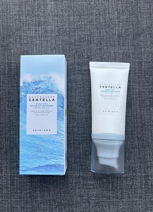 Крем spf50 skin1004 madagascar centella hyalu-cica water-fit sun serum 50ml