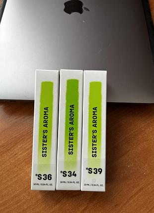 Парфумована вода від бренда sister’s aroma s34, s36, s39, ціна за один 200 грн, або 3 штуки за 500
