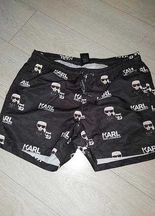 Пляжные шорты от karl lagerfild.