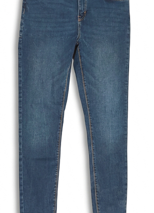 Джинси скінні denim co розмір eur 42 (xl) сині базові стрейчеві