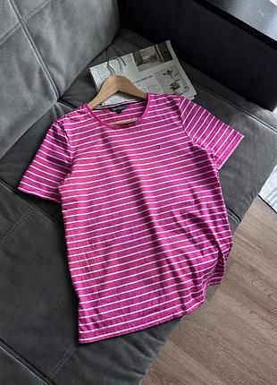 Футболка в смужку tommy hilfiger