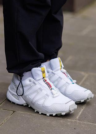 Р.41-46 кросівки salomon speedcross 3 white sl025