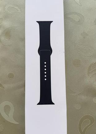 Graphite stainless steel pin sport band apple watch