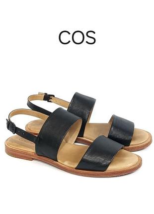Кожаные женские сандалии cos оригинал