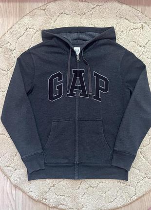 Кофта для хлопців, gap, колір - графіт, розмір -xs, котон, поліестер.