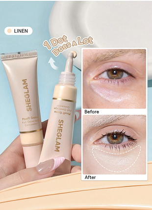 Консилер sheglam poof! gone full coverage - linen (6161)