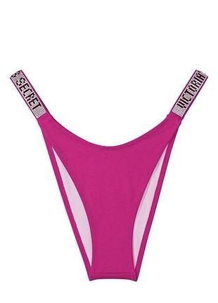 Плавки жіночі з камінчиками/стразами victoria’s secret оригінал розмір s m l