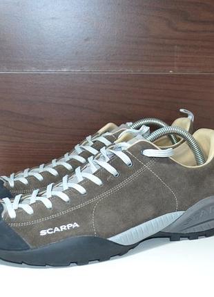 Scarpa mojito pelle 44р трекинговые походные турристические кроссовки оригинал